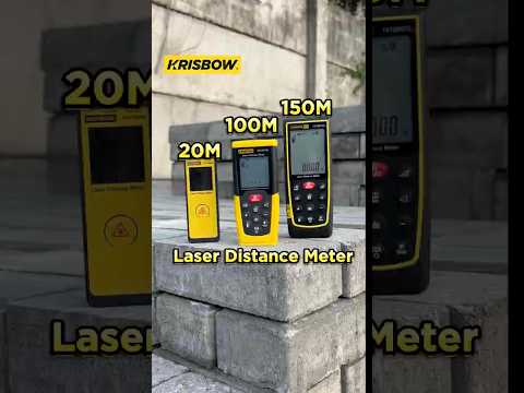 Gambar Krisbow Meteran Laser Digital Compact 100 Mtr