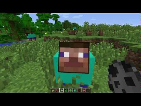 Texture Pack Review - NarcisissmCraft: All the Mobs Creepily Look Like You!