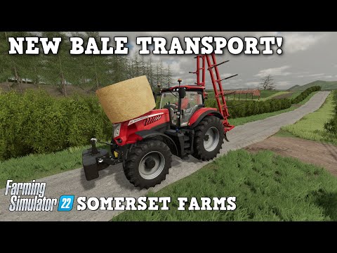 A New Way To Transport Bales | Farming Simulator 22