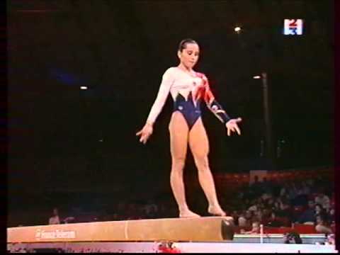 Ludivine FURNON (FRA) beam - 2000 France vs Russia