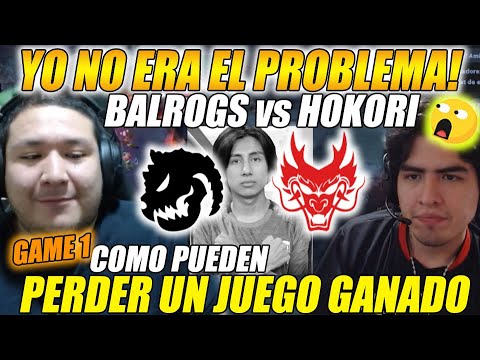 😲YO NO ERA EL PROBLEMA!😲 TEKA SORPRENDIDO COMO BALROGS PIERDE UN JUEGO RECONTRA GANADO CONTRA HOKORI