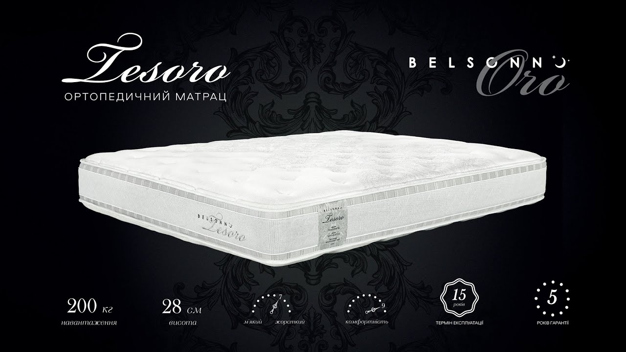 Матрац Belsonno Tesoro 70x190