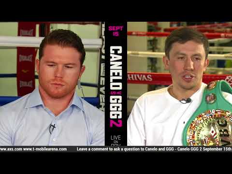 Canelo Alvarez vs GGG 2: Official Satellite Press Conference