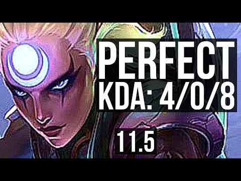 DIANA vs SYNDRA (MID) | 4/0/8, Rank 8 Diana, 300+ games | NA Challenger | v11.5