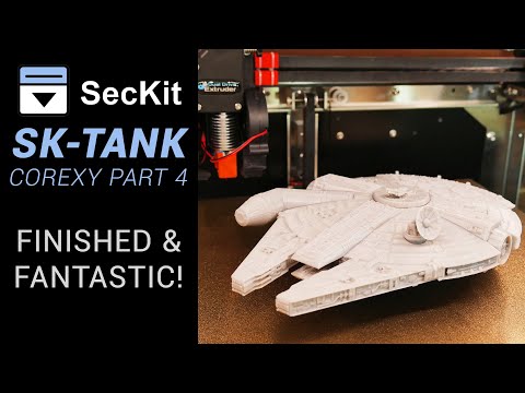 SecKit SK-Tank coreXY build pt 4 - Customisation, upgrades and printing