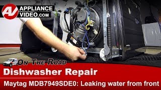 Maytag Dishwasher Repair - Leaking Water From Front - Service Tub