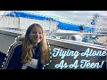 My Experience Flying As An Unaccompanied Minor With KLM! (Travel Vlog) - Toni M My Experience Flying As An Unaccompanied Minor With KLM! (Travel Vlog)