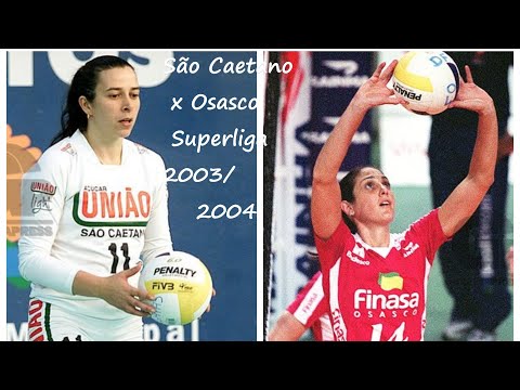 Superliga 2003/2004 - União São Caetano x Finasa Osasco - Vôlei Feminino