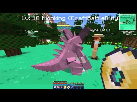 Minecraft Pixelmon Kanto Edition  NIDOKING on NUGGET BRIDGE    Episode 4! Minecraft Pokemon Mod