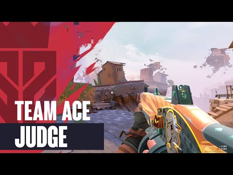Team Ace Judge Skin (Raze Judge) Showcase - Valorant Team Ace Agent Skin Collection