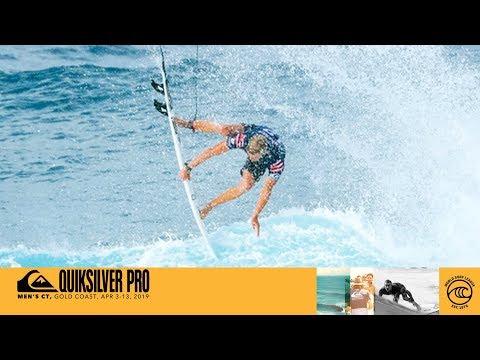 Wright vs. Florence vs. Crisanto - Round One, Heat 12 - Quiksilver Pro Gold Coast 2019
