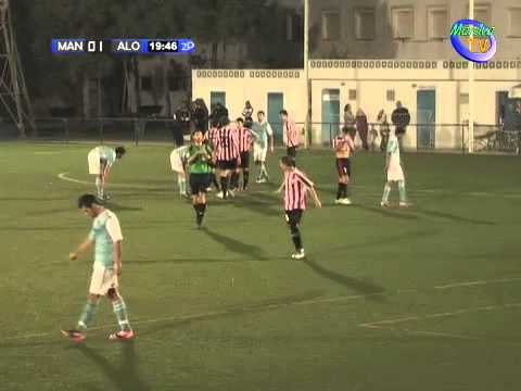 RTVMANILVA: FUTBOL SENIOR  U.MANILVA.C.F - BALAZO ALOZAINA_P2