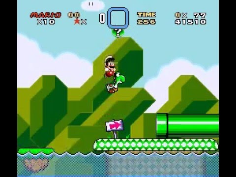 Entrando a una tubería mientras se pasa un nivel