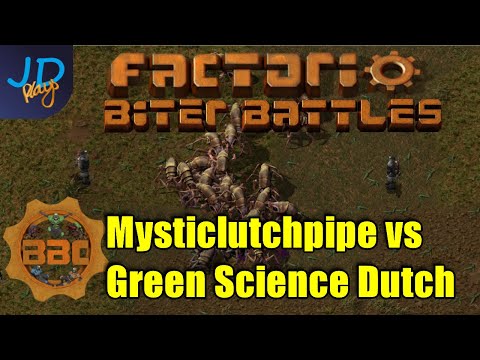 Factorio PvP Biter Battles ⚙️ BBChampions ⚙️ Mysticlutchpipe vs Green Science Dutch