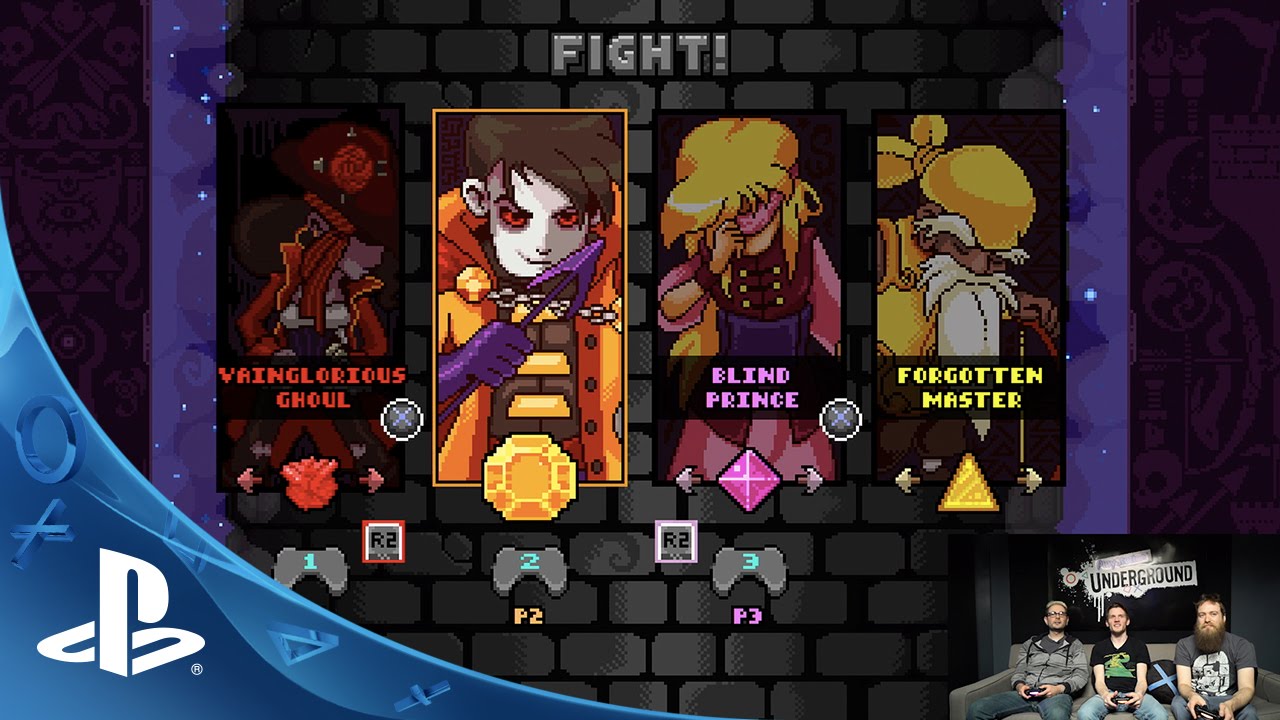 PlayStation Underground: TowerFall Dark World