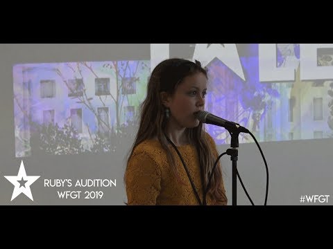 Ruby's Audition of 'Dancing on my Own' | Auditions | WFGT 2019
