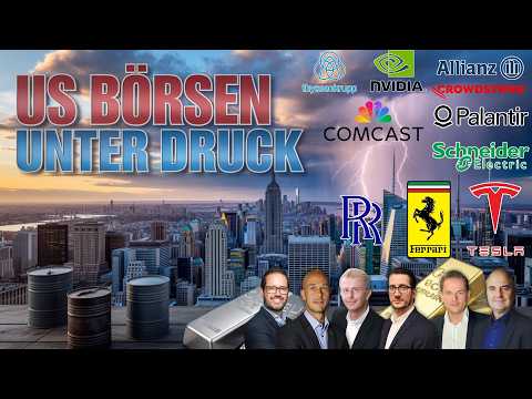 US-Märkte brechen ein – Nvidia, Tesla, Palantir, CrowdStrike, Target, UNH & Silber im Fokus
