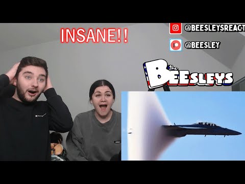 British Couple Reacts to SONIC BOOMS, HIGH SPEED PASSES & JETS BREAKING THE SOUND BARRIER!