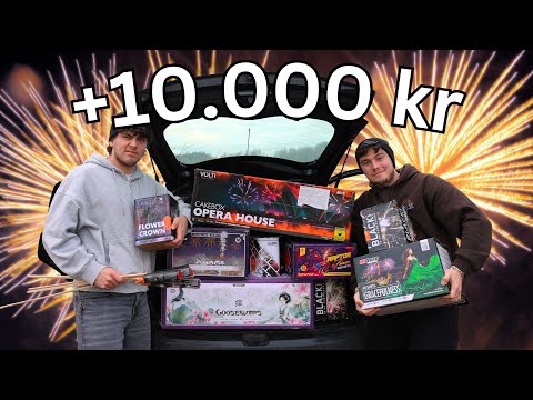 Fyrværkeri Indkøbstur Hos Frisdal Fyrværkeri | +10.000 kr