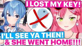 Miko Loses Her Key & Suisei Is Like... (Sakura Miko / Hololive) [Eng Subs]