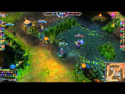 League Of Legend Zed teleport bug