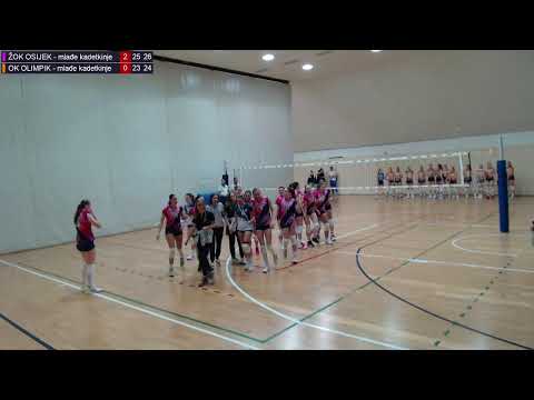 5.4.2025. PH MLAĐE KADETKINJE, ČETVRTFINALE, ŽOK OSIJEK – OK OLIMPIK