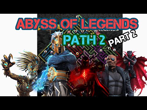 ABYSS OF LEGENDS PATH 2 Part 2 | Harder middle fights?  | MCOC LIVE