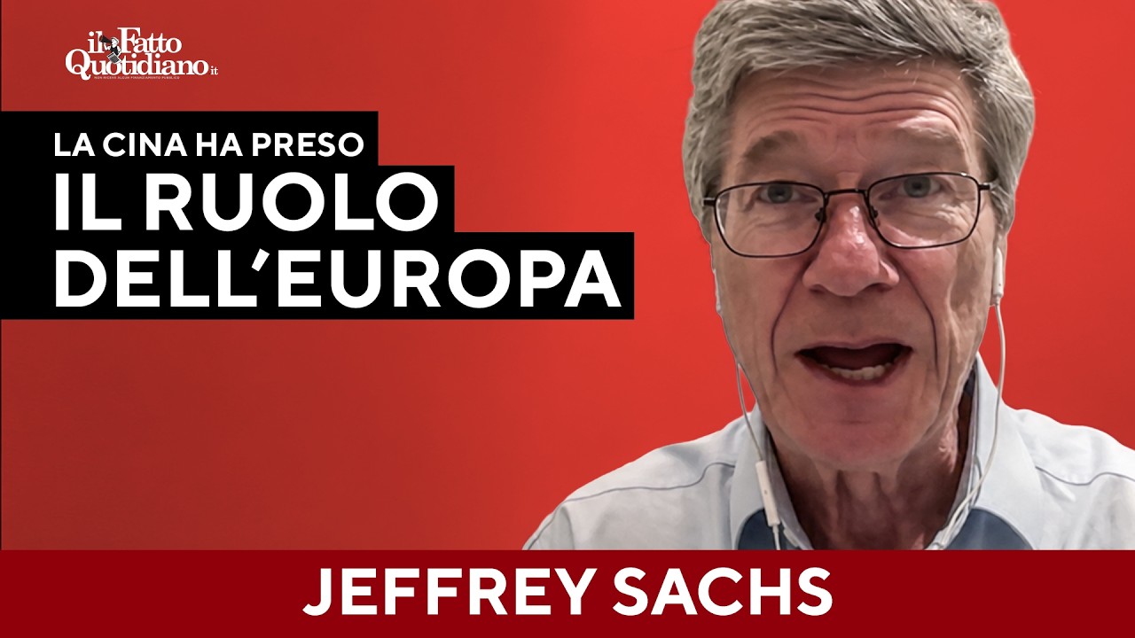 Sachs sul modello cinese: “Non parlano di bombe, ma di robotica, IA e di come costruire il futuro”
