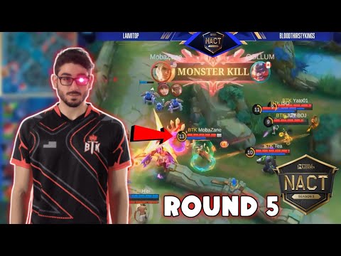 BTK MOBAZANE DEBUT NATAN IN NACT  VS LAIMITOP - SPRING SEASON ROUND 5..😳