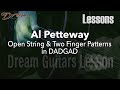 Dream Guitars Lesson - Al Petteway - Open String & Two Finger Patterns in DADGAD