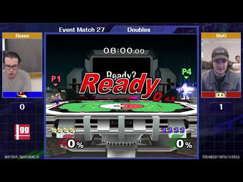 Event Match 27: Rosen (Falco) vs SluG (Icies, Fox) - Pools