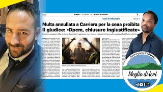 Multa annullata e chiusura ingiustificata - LORENZO NANNELLI - Avvocato