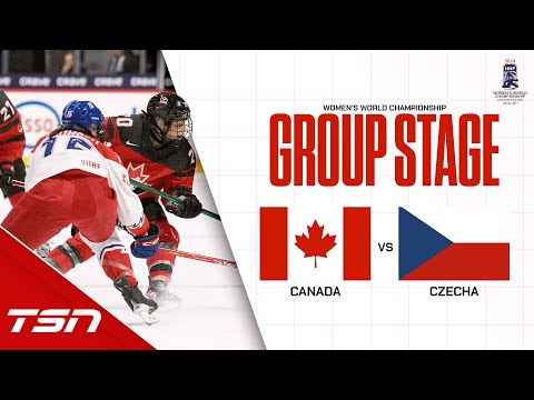 Canada vs. Czechia FULL HIGHLIGHTS | 2024 Women's World Hockey Championship