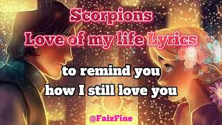 Download lagu Scorpions  - Love of my life Lyrics mp3