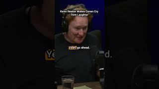 Kevin Nealon makes Conan cry from laughter. #podcast #conanobrien #conan #conaf #kevinnealon