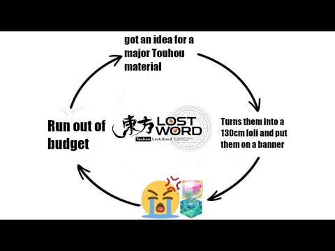 Literally Touhou LostWord moment