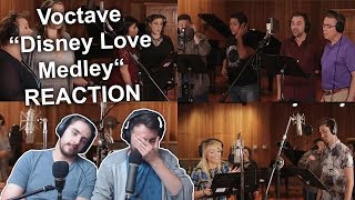 Singers FIRST TIME Reaction/Review to &quot;Voctave - Disney Love Medley&quot;
