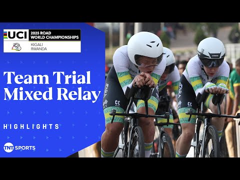 EVENTFUL TT! ⏱️ | Team Time Trial Mixed Relay Highlights | 2025 UCI Road Cycling World Championships