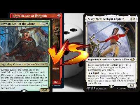 Reyan Rograkh VS Sisay - MTG EDH Duel Commander