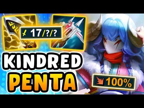 KINDRED IS A LATE GAME MONSTER (unofficial penta)