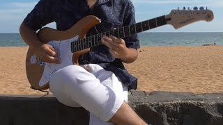オーストラリアの浜辺で「Coastline」弾いてみた。