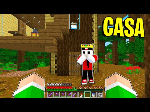 I BUILT THE BIG KING'S HOUSE IN MY BASE IN BIG VANILLA!