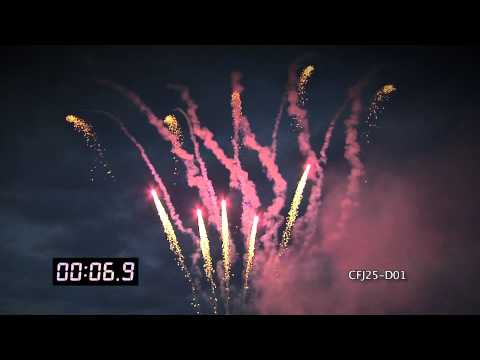 CFJ25-D01 - Cake Ø30mm 25s 18sec H60-65m  F-shape Cat.4 1.3G Nec.457.5g