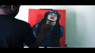 CHAZ GOTTI | Million Dollars ( painting by @LOUISIANAFAME)