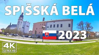 Spisska Bela 2023 ☀️ Slovakia Walking Tour (4K