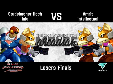 Studebacher Hoch & lula vs Amrit & intellectual - Melee Losers Finals -  WA Melee Arcadian 2025