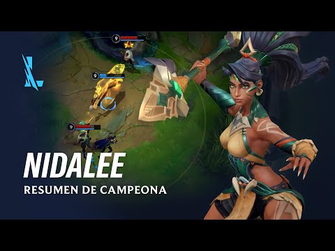 Resumen de Nidalee | Jugabilidad - League of Legends: Wild Rift