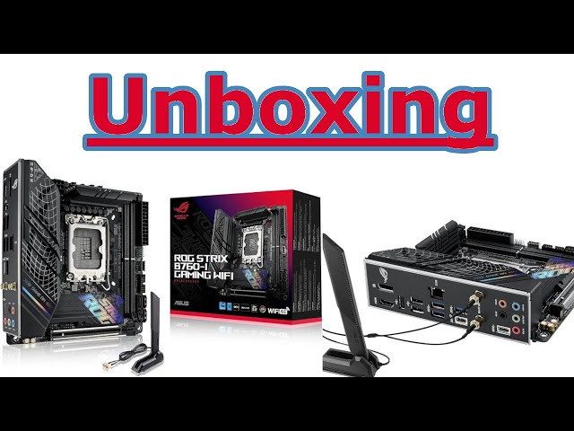Vídeo relacionado con ASUS ROG Strix B760-I Gaming WiFi - Placa Base Intel B760 (LGA 1700 Mini ITX, 8+1 DrMOS, DDR5 hasta 7600 MT/s, PCIe 5.0, Dos Ranuras M.2, WiFi 6E, USB 3.2 Gen 2x2 Type-C y Aura Sync RGB), Negro