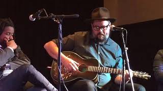 Patterson Hood speaks @ 1:02 and sings @  5:33 "What It Means"  (Nashville, 14 September 2017)