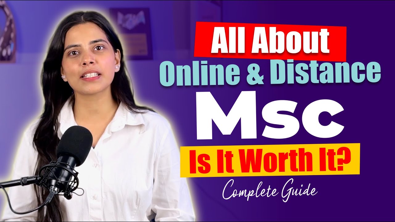 Is An Online MSc Really Worth It? in 2026 | Eligibility, Course Fee, Top Universities, Career Scope